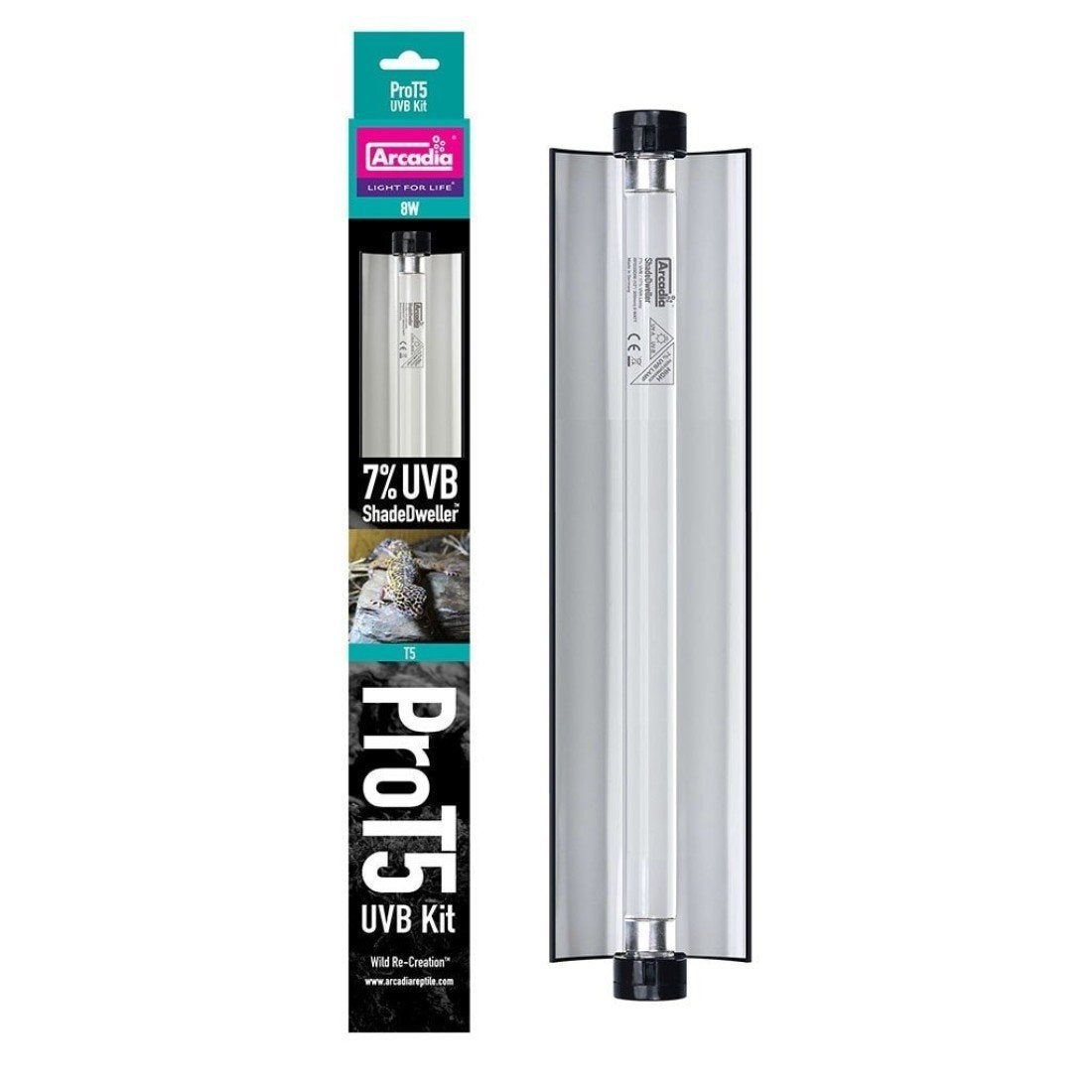 Arcadia ShadeDweller ProT5 kit 7% UVB, Ophalen of Verzenden, Zo goed als nieuw, Verlichting