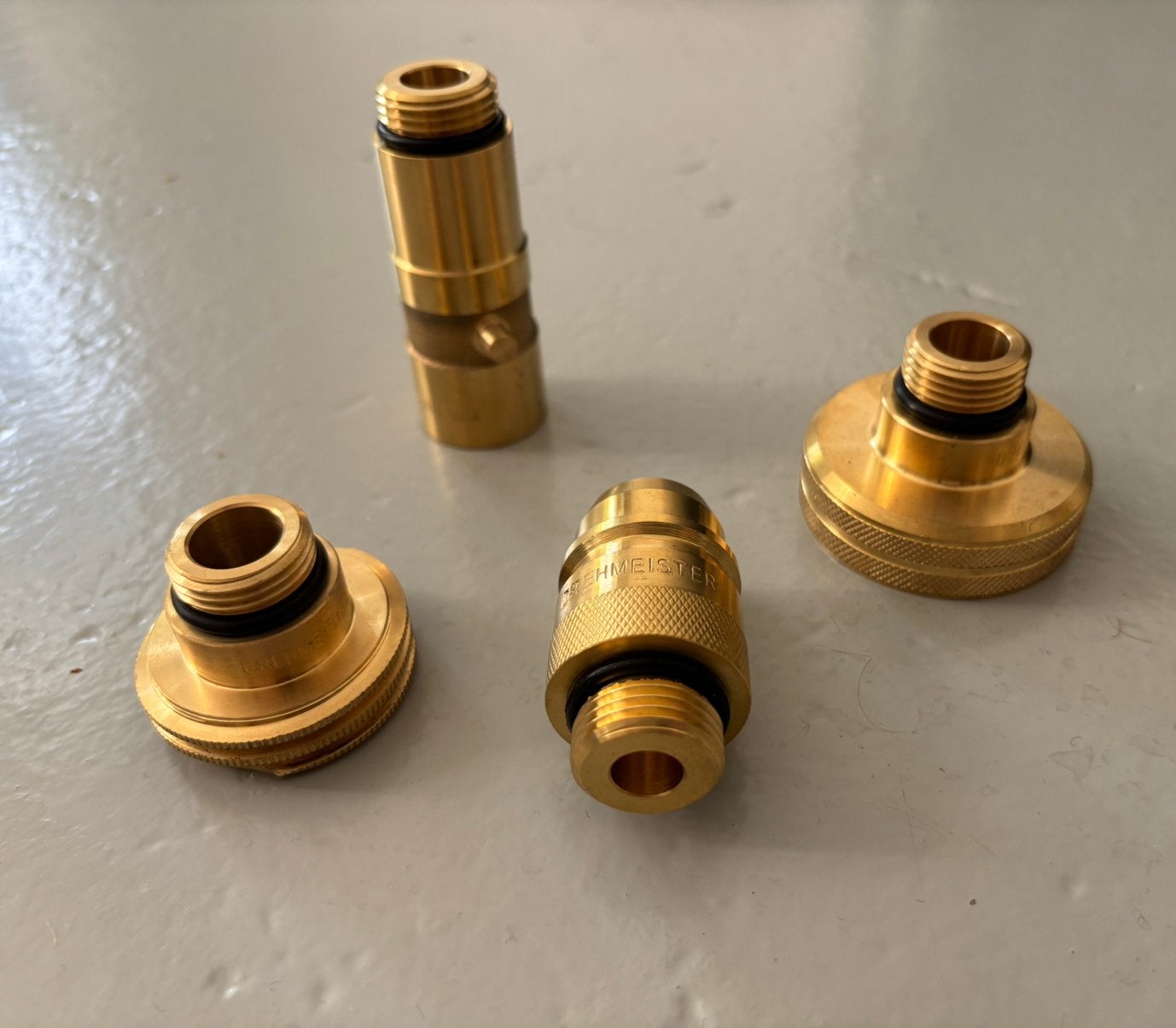 Drehmeister LPG-adapterset, Ophalen of Verzenden, Gebruikt