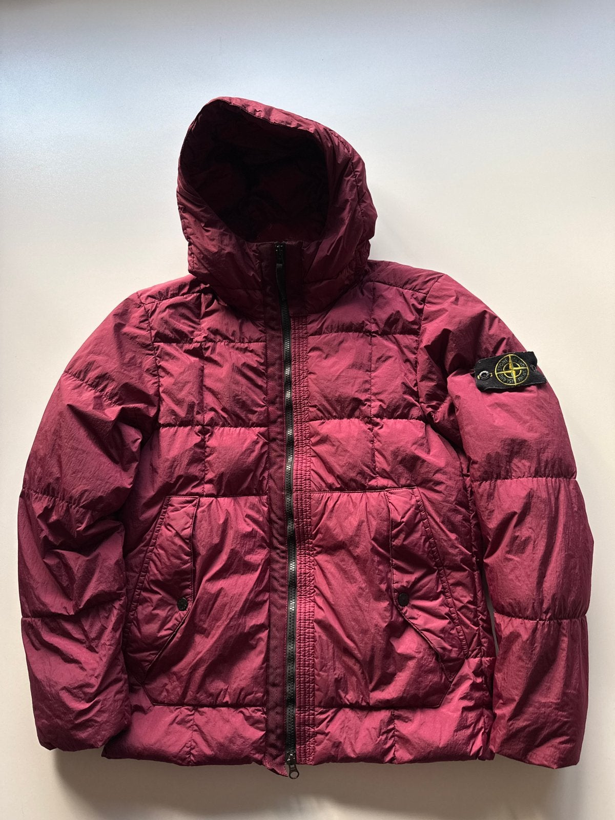 Stone Island Winterjas Garment dyed s, Kleding | Heren, Jassen | Winter, Ophalen of Verzenden, Zo goed als nieuw, Maat 46 (S) of kleiner