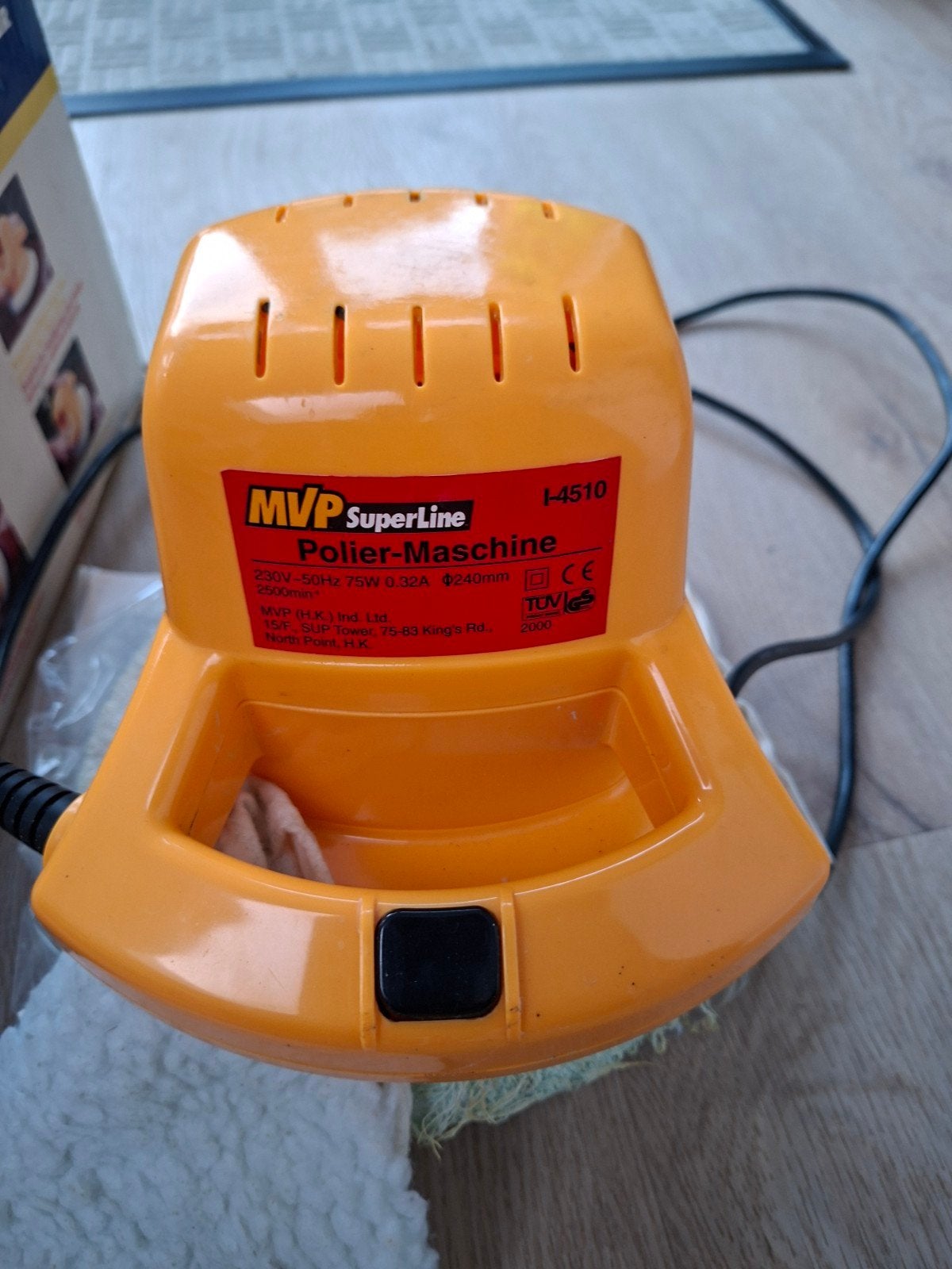 MVP SuperLine Polijstmachine - Zo goed als nieuw, Ophalen of Verzenden, Zo goed als nieuw, Minder dan 600 watt, Overige typen