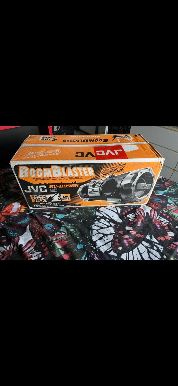 Tijdcapsule  JVC BOOMBLASTER 90’s MAAR NIEUW!!! Uniek dit!!, Ophalen, Zo goed als nieuw