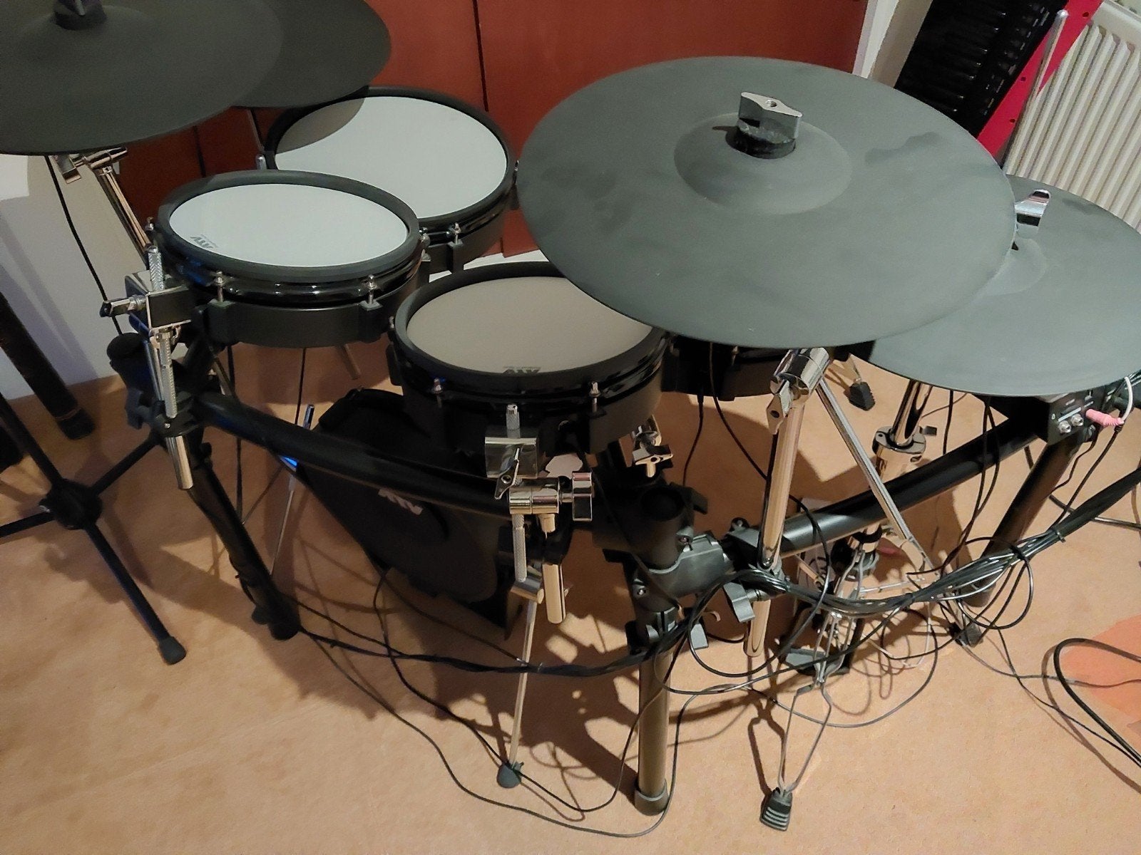 ATV EXS-5 elektronisch drumstel, Muziek en Instrumenten, Drumstellen en Slagwerk, Ophalen, Zo goed als nieuw, Overige merken, Elektronisch