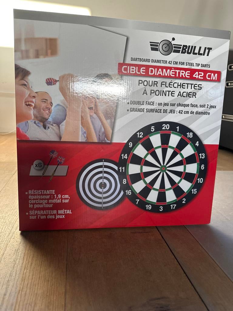 Dartboard Bullit 42 cm - Nieuw dartbord, Ophalen of Verzenden, Nieuw, Dartbord