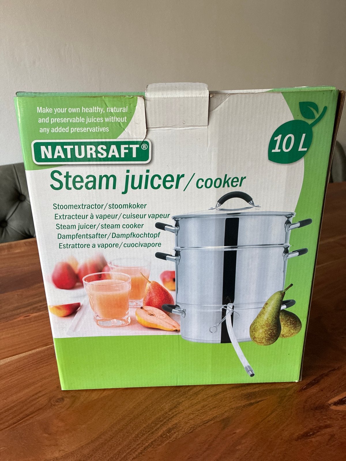 NaturSaft Stoomextractor / juicer, Ophalen, Gebruikt