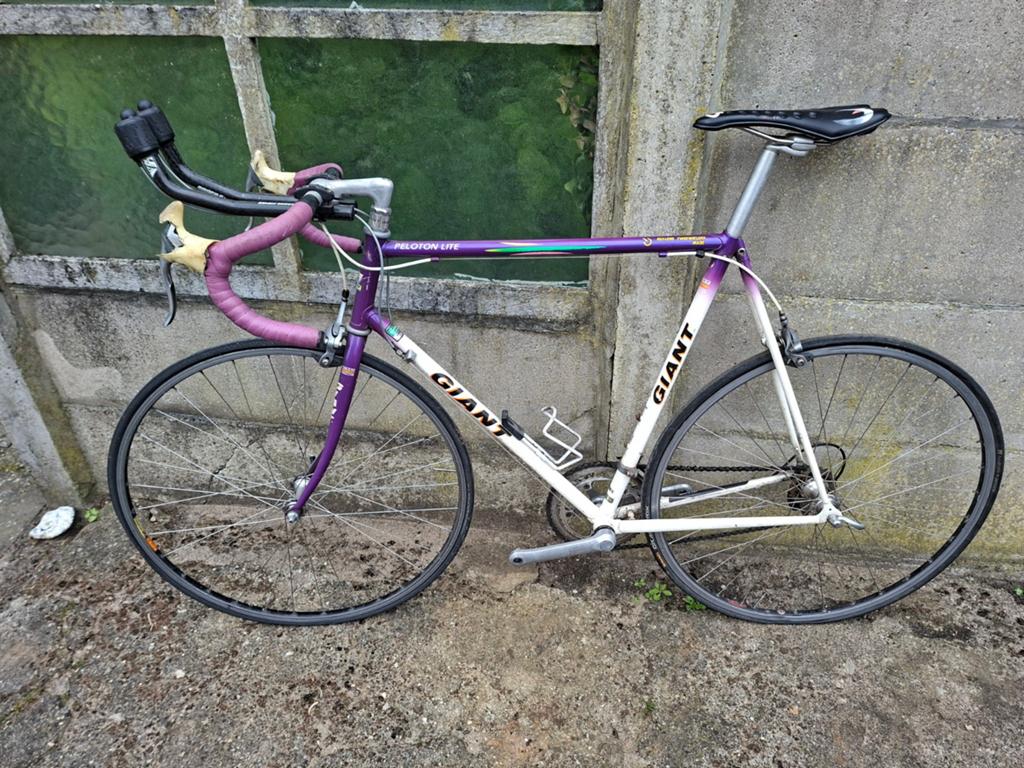 Vintage Giant Peloton Lite racefiets, Fietsen en Brommers, Fietsen | Racefietsen, Ophalen, 28 inch, Gebruikt, Giant