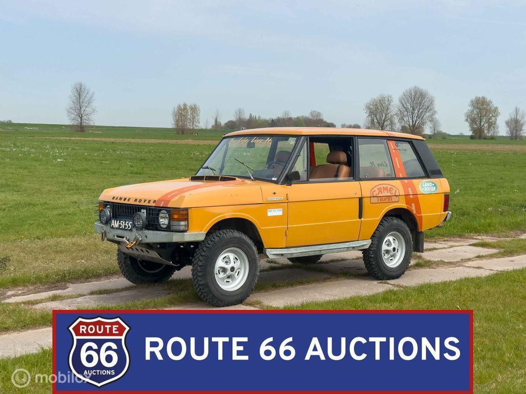 Range Rover Classic Early A-Series 2-Door | 1971 | Route 66, Auto's, Oldtimers, Land Rover, Overige carrosserieën, Zwart, Bedrijf