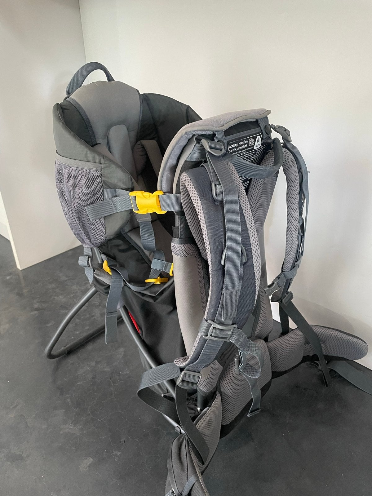 Deuter Kid Comfort 1 Plus Draagzak - Ideaal voor wandelen, Overige merken, Ophalen of Verzenden, Zo goed als nieuw, Rug