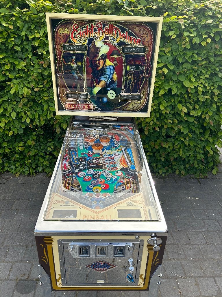 Bally Eight Ball Deluxe flipperkast, Verzamelen, Elektronisch, Bally, Nieuw, Ophalen of Verzenden