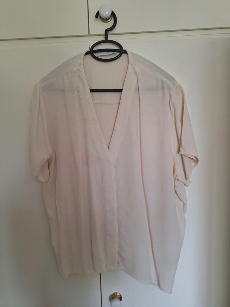 By bar blouse maat m, Beige, Ophalen of Verzenden, Zo goed als nieuw, Maat 38/40 (M)