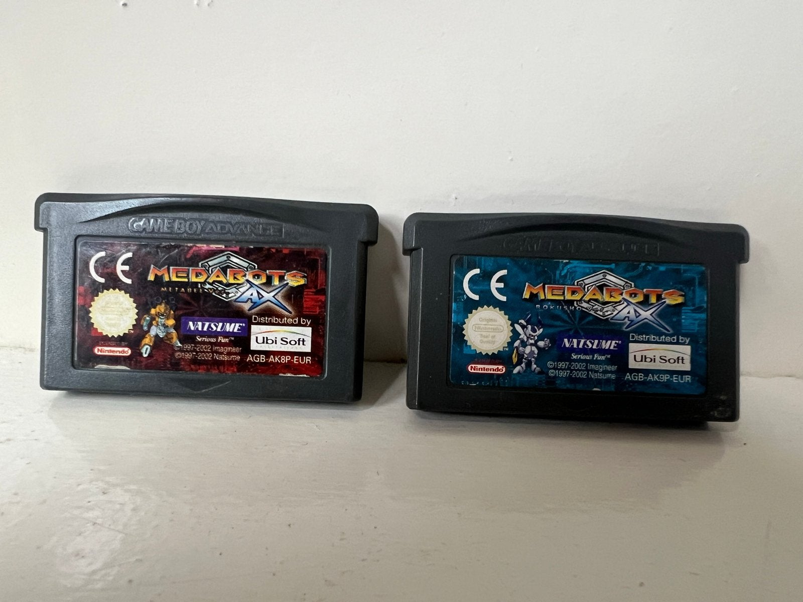 Nintendo Medabots AX Rokusho &Metabee Game Boy Advance games, Spelcomputers en Games, 1 speler, Ophalen of Verzenden, Zo goed als nieuw