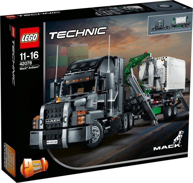 Lego Technic Mack Anthem nr 42078, Lego, Lego, Lego, Nieuw