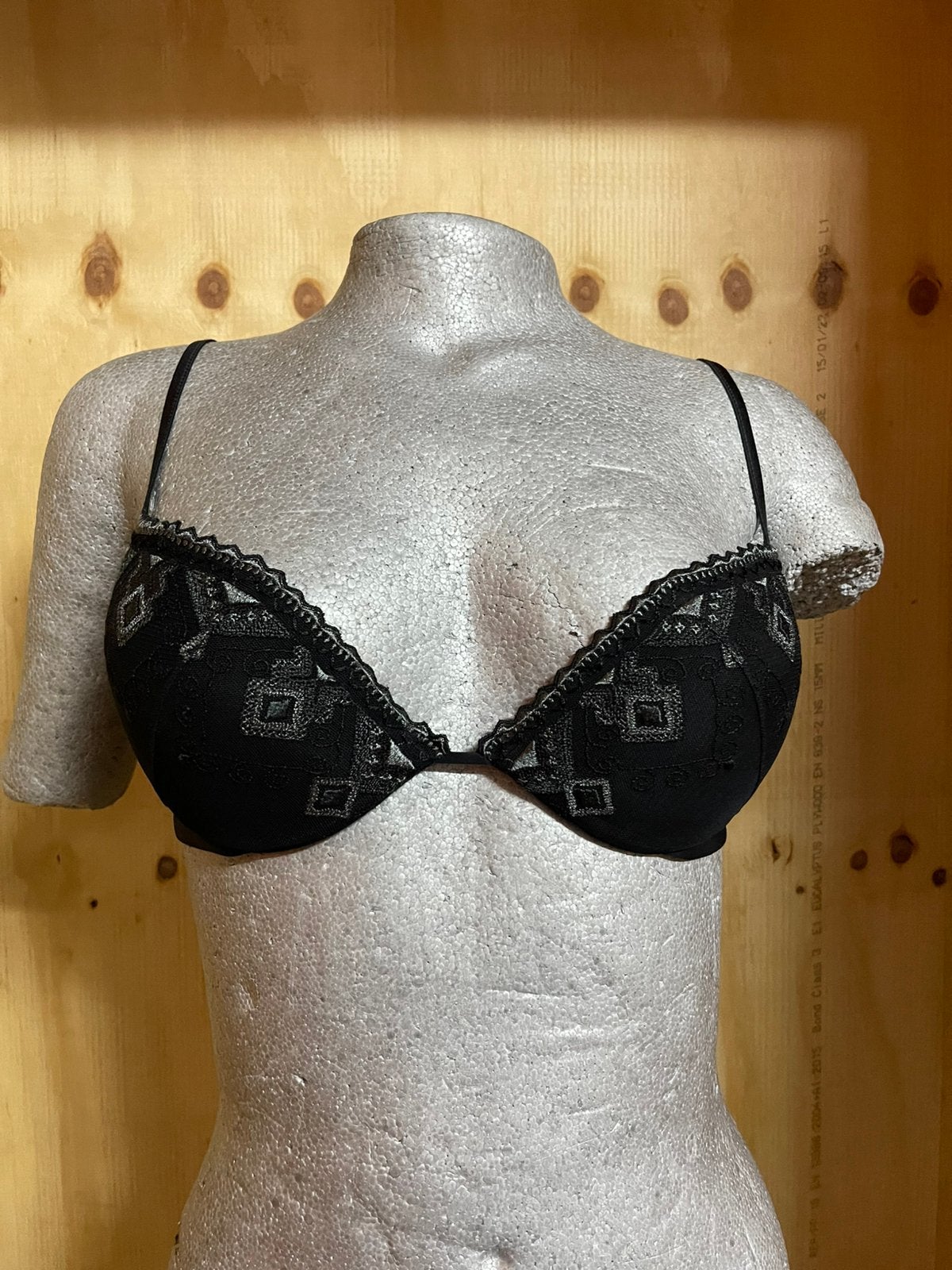 La perla push up bh maat 70d, Verzenden, Zwart, BH