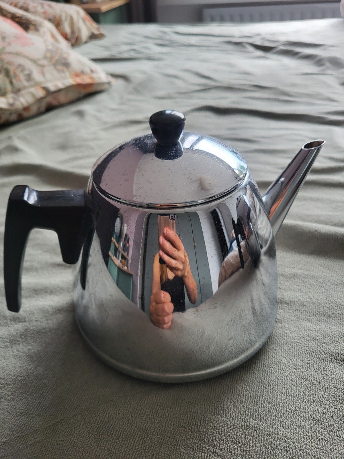 Bredemeijer theepot Duet Classic - Goede staat, Ophalen of Verzenden, Zo goed als nieuw