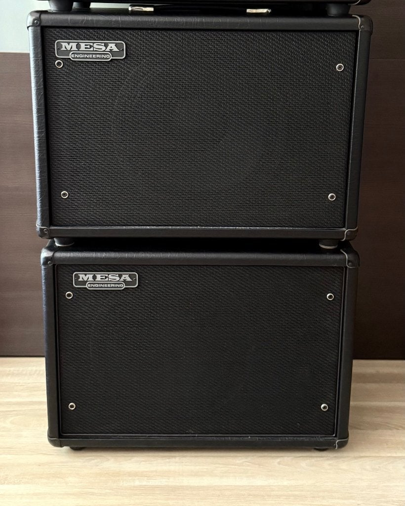 Mesa Boogie cabs 2x (1x12 met EV 200W speakers ), Muziek en Instrumenten, Ophalen, Zo goed als nieuw, Gitaar, 100 watt of meer