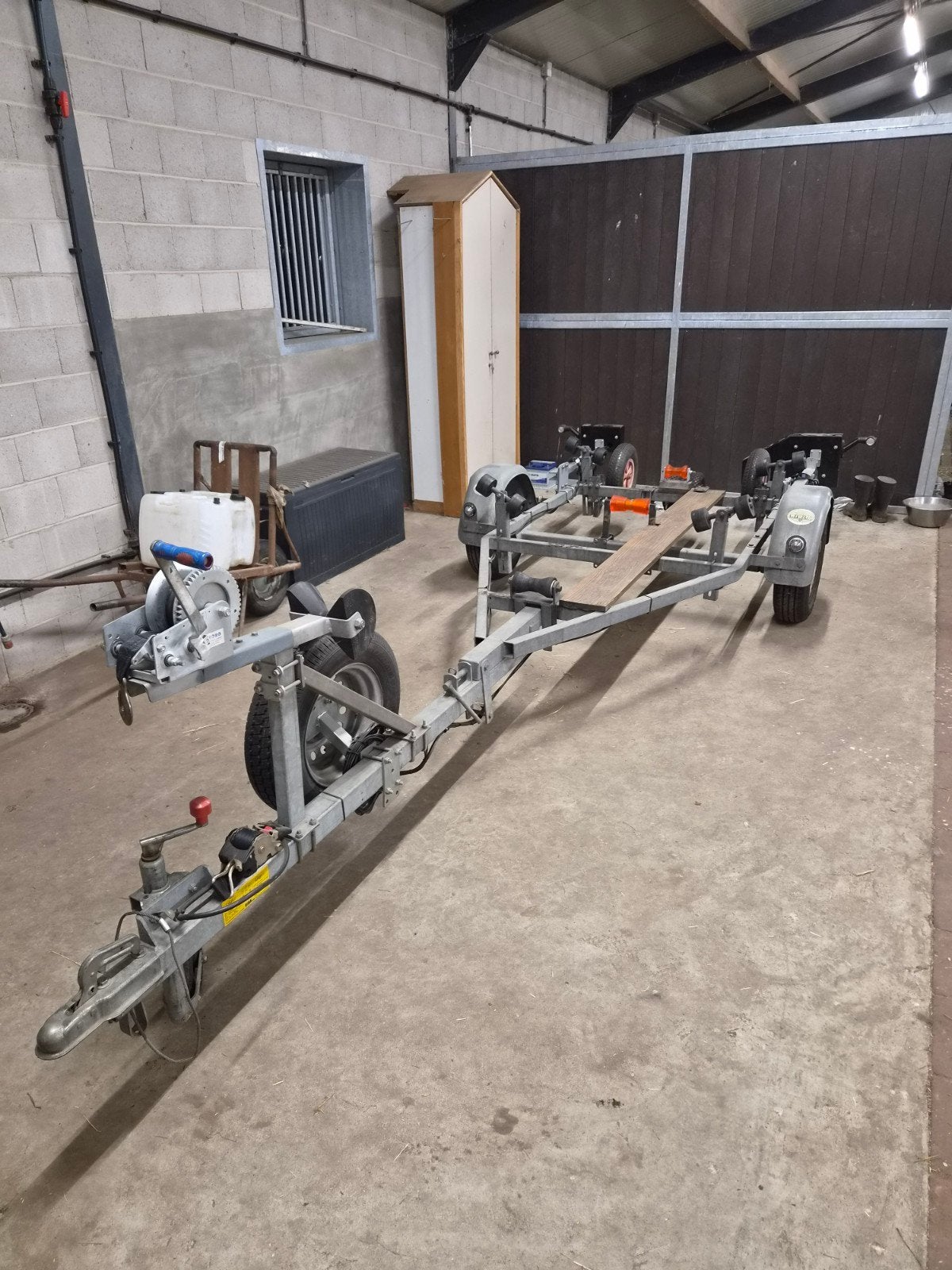 Riba boottrailer met waterdichte ledverlichting, Ophalen, Minder dan 6 meter, Verstelbare verlichting