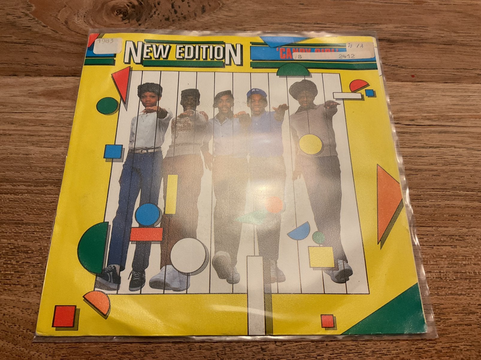 New Edition, Candy girl, Ophalen of Verzenden, 7 inch, Pop