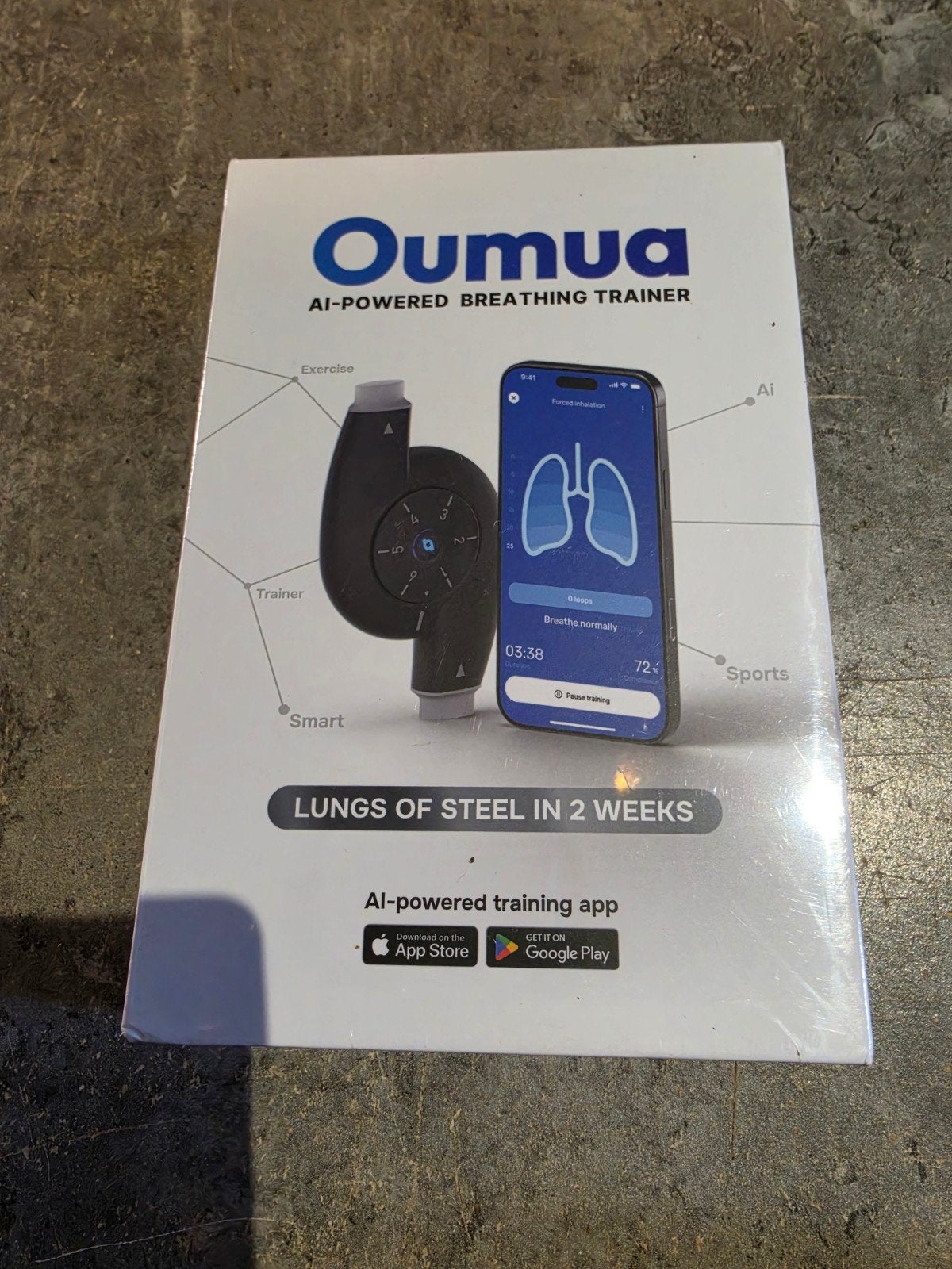 Oumua AI-Powered Breathing Trainer - Nieuw in verpakking, Ophalen of Verzenden, Nieuw, Overige typen