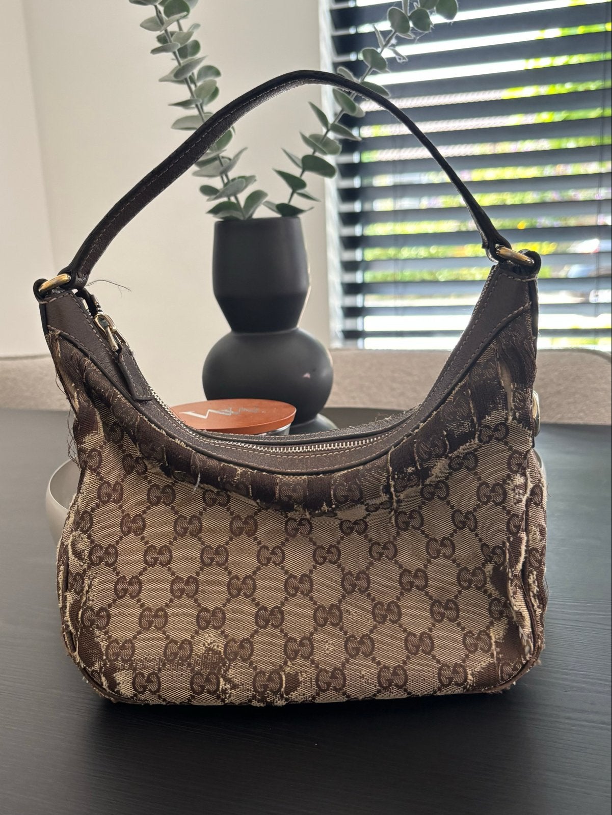 Originele Gucci tas uit 2006 - Authentiek, Sieraden, Tassen en Uiterlijk, Tassen | Damestassen, Verzenden, Gebruikt, Bruin, Handtas