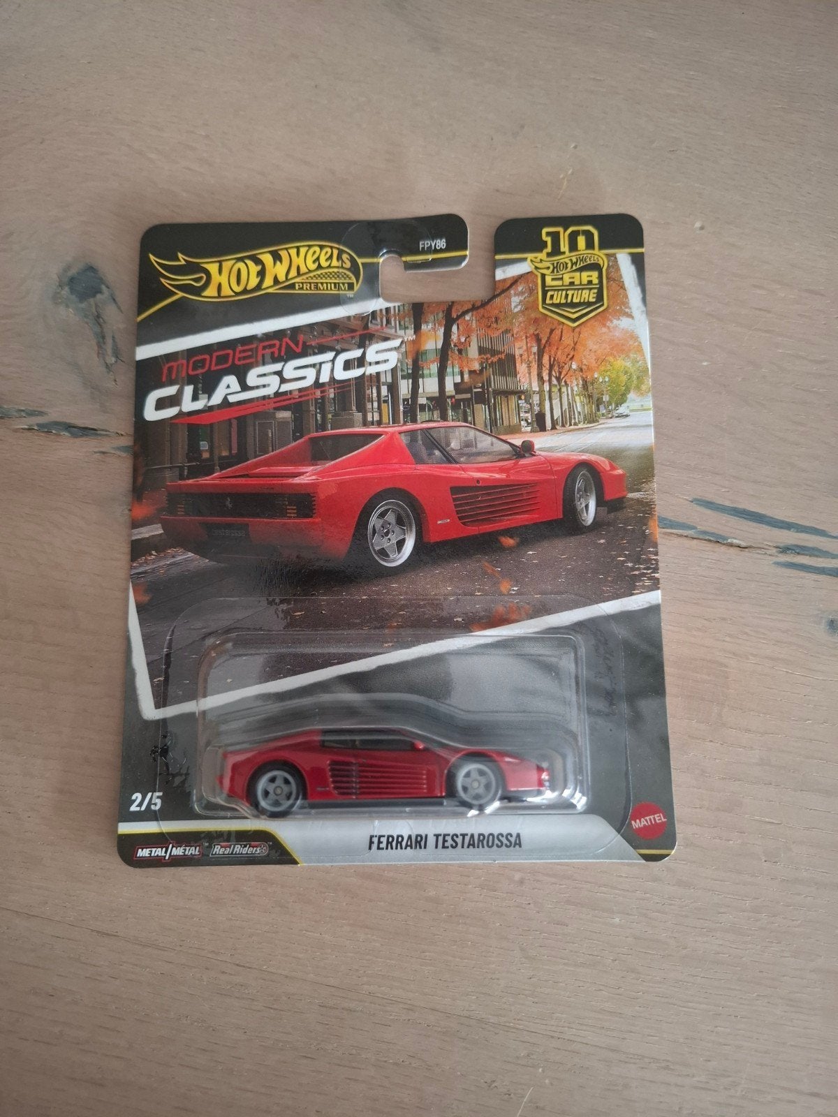 Hot Wheels Premium Modern Classics - Ferrari Testarossa, Verzenden, Nieuw