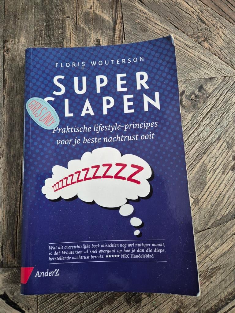 Floris Wouterson - Superslapen, Boeken, Gezondheid, Dieet en Voeding, Zo goed als nieuw, Ophalen of Verzenden
