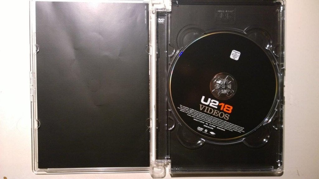 U2 - U2 18 Videos (DVD), Alle leeftijden, Ophalen of Verzenden, Zo goed als nieuw, Muziekvideo's