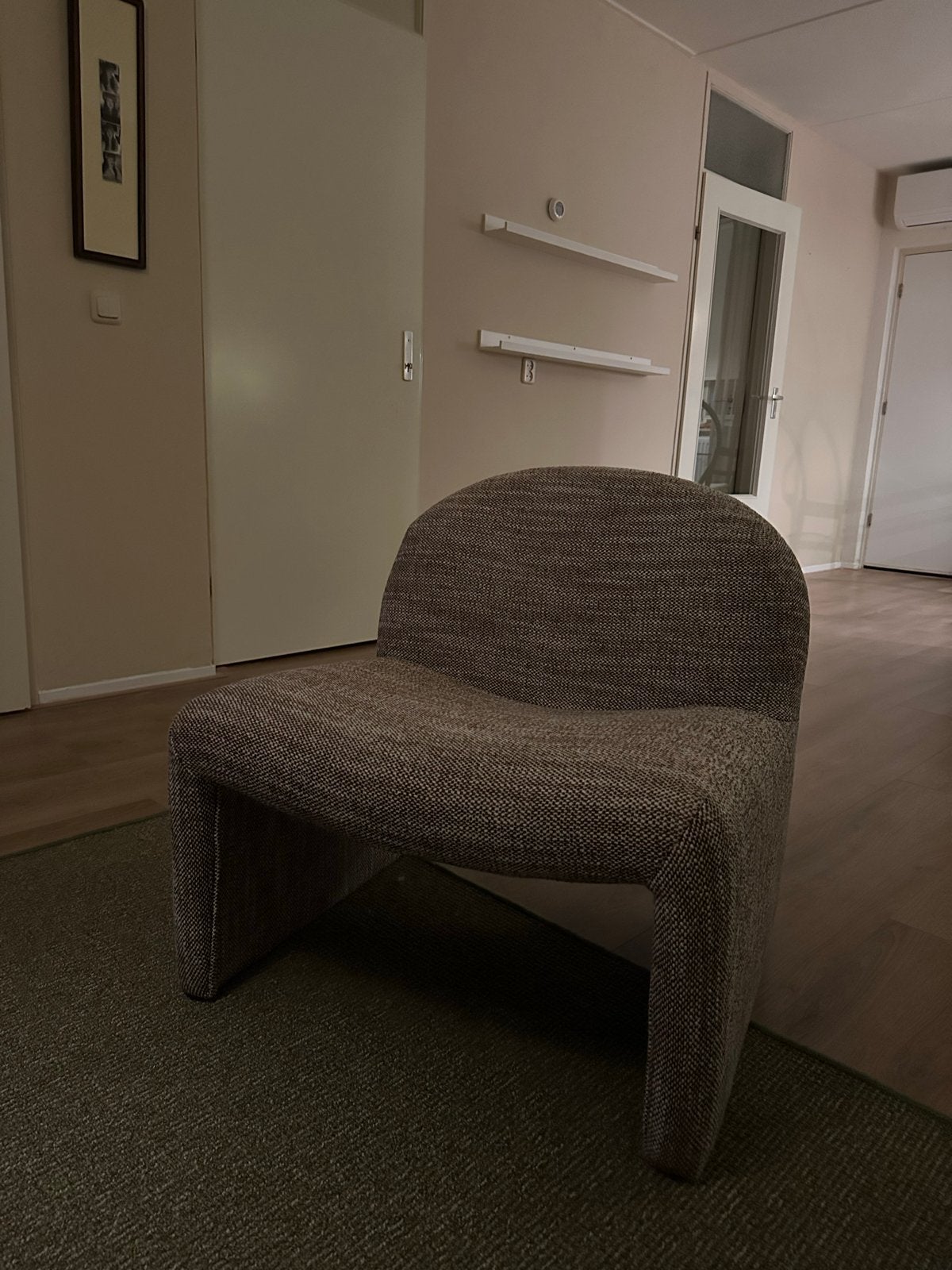 Fauteuil in stijl van Pierre Paulin / Artifort Groovy, Ophalen, Minder dan 75 cm, Mid century modern japandi retro, Zo goed als nieuw