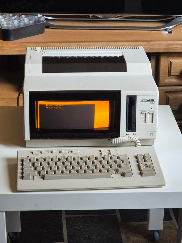 Philips 4260 VideoWriter, Diversen, Typemachines, Ophalen, Zo goed als nieuw