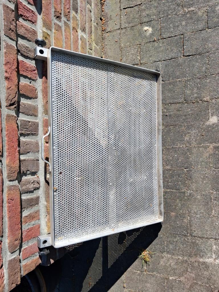 Zitplateau aluminium merk LQDEX 52x68 cm, Ophalen of Verzenden, Gebruikt