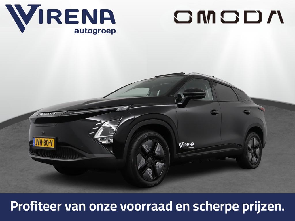 Omoda 5 EV Premium 61 kWh *Demo* Schuif- /kanteldak - Stoel, Auto's, Overige Auto's, 12 maanden, Zwart, Elektrisch, 430 km