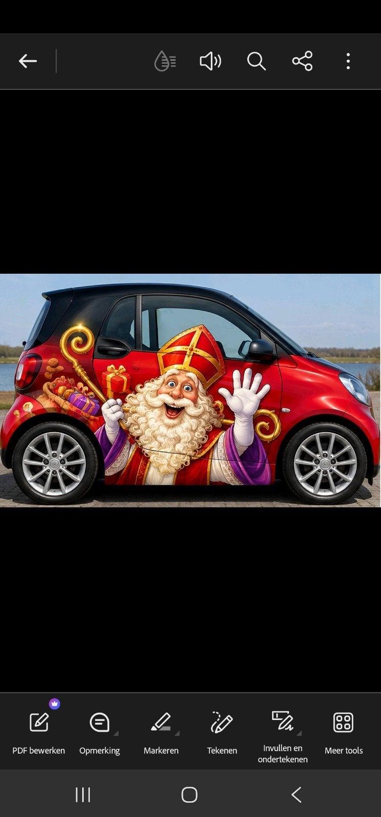 sint op bezoek, ook mogelijk op zondag 6 december, Diversen, Ophalen