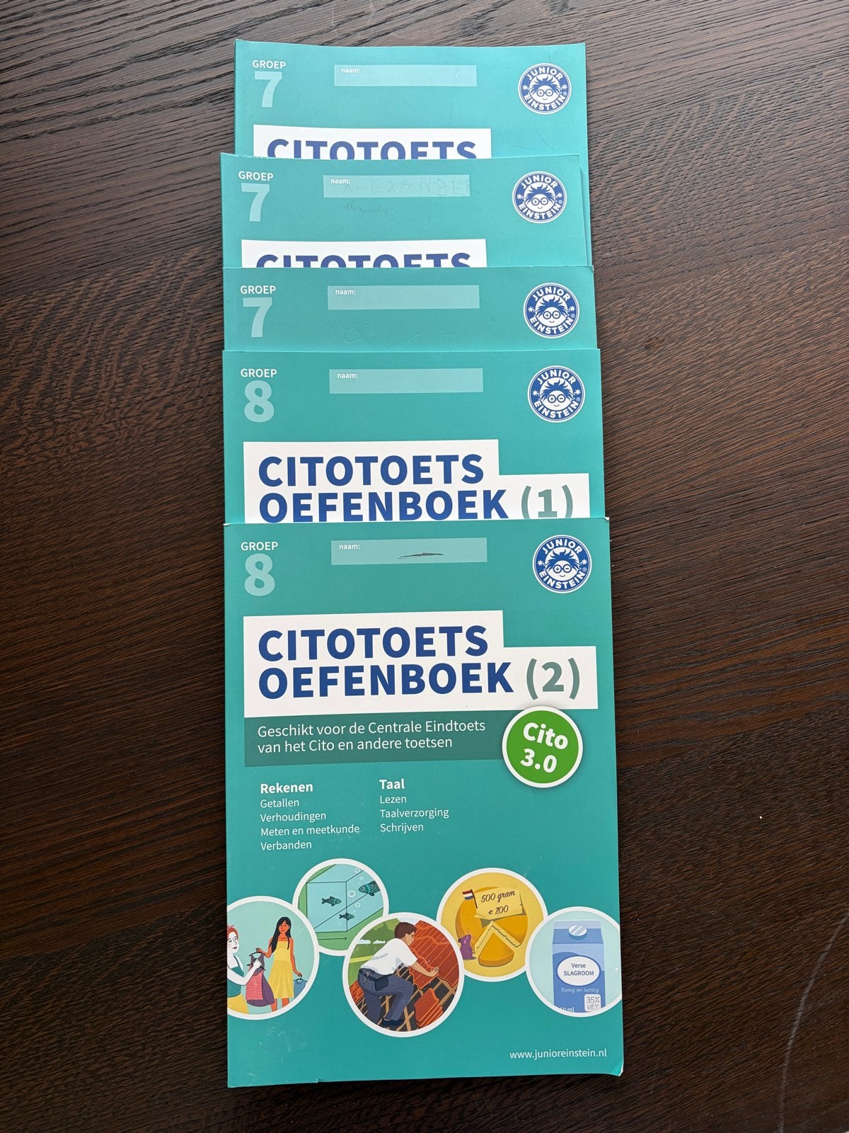 Cito Oefenboeken Groep 7 & 8 (Junior Einstein), Ophalen of Verzenden, Zo goed als nieuw