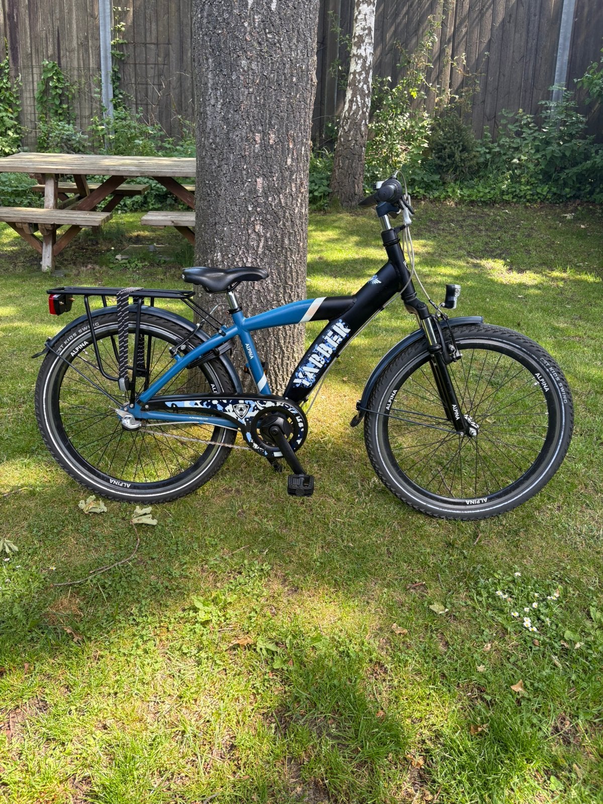 Mooie Alpina Yabber 24 inch, Ophalen, Terugtraprem, 24 inch, Versnellingen