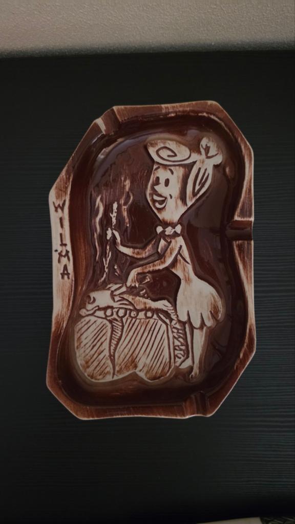Wilma Flintstone asbak, Verzamelen, Overige Verzamelen, Ophalen