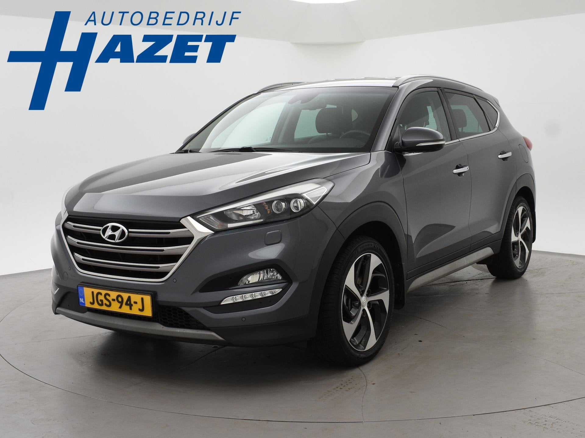 Hyundai Tucson 1.6 T-GDi 177 PK PREMIUM + AFN. TREKHAAK 1900, Auto's, Voorwielaandrijving, Gebruikt, 4 cilinders, 14 km/l