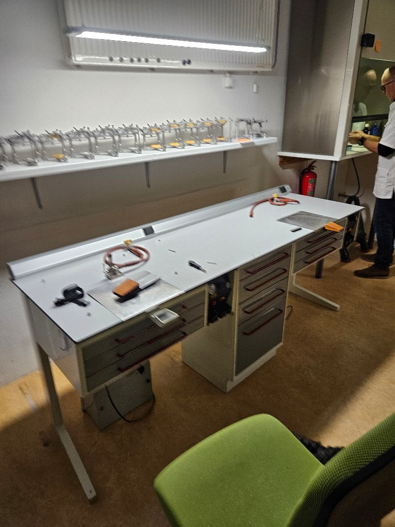 Tandtechniek , Techniektafel 2 persoons, Diversen, Ophalen, Gebruikt