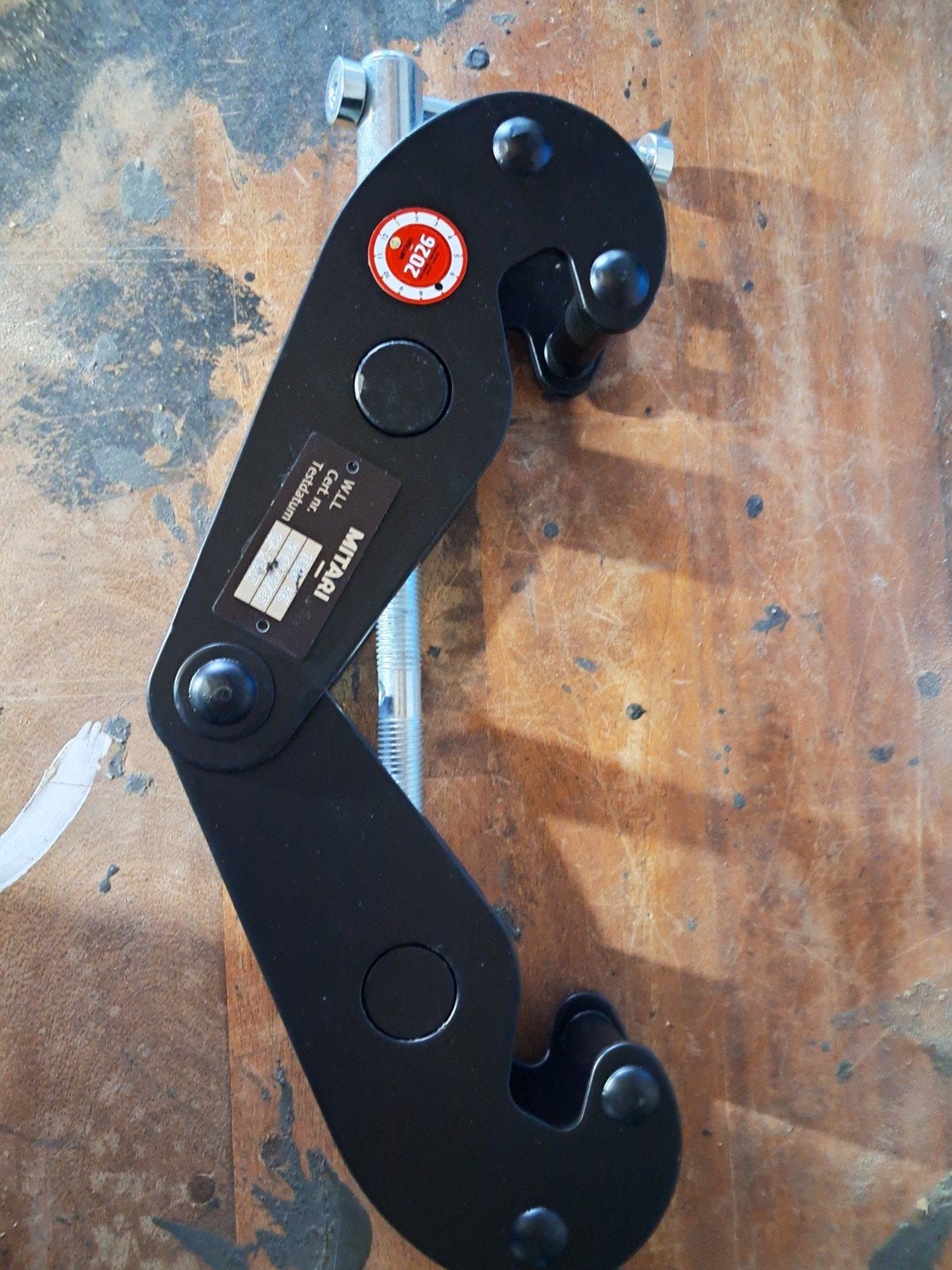 MITARI Balkklem YC010 - 1 Ton - Nieuw en Gekeurd, Ophalen of Verzenden