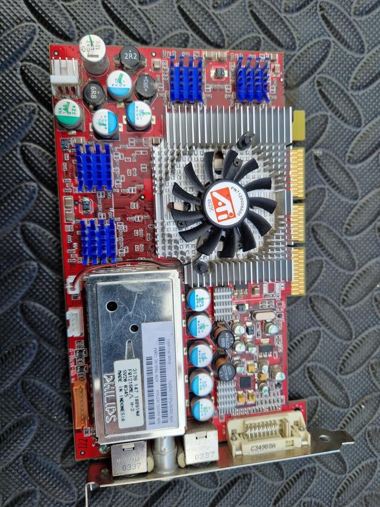 ATI AIW 9800 SE Grafische Kaart (werking onbekend), Computers en Software, Videokaarten, AMD, GDDR, Ophalen of Verzenden, Niet werkend