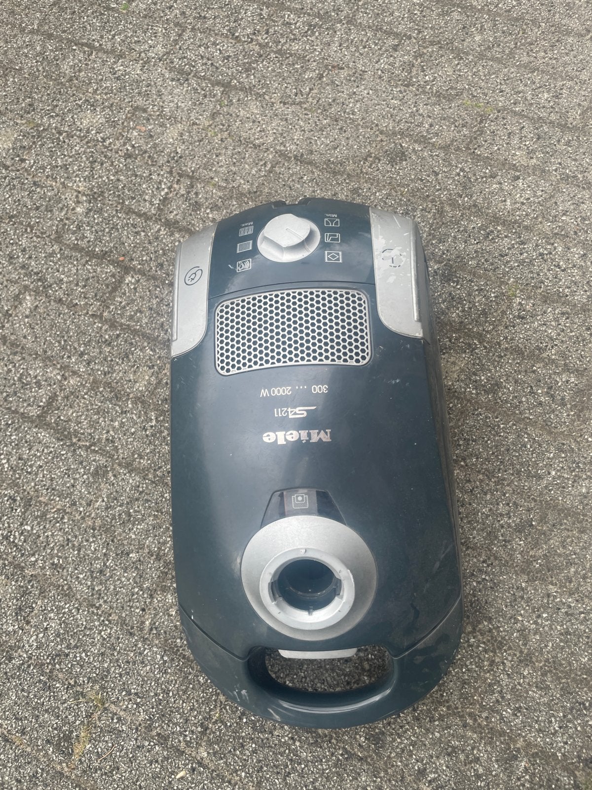 Miele S4211 stofzuiger - Motor defect (voor onderdelen), Witgoed en Apparatuur, Stofzuigers, Stofzak, Ophalen of Verzenden, Miele