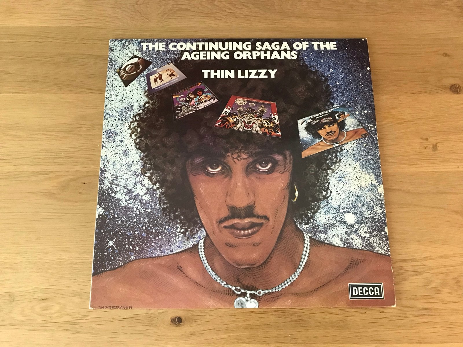 Thin Lizzy - The Continuing Saga of the Ageing Orphans (LP), Cd's en Dvd's, LP, Gebruikt, Ophalen of Verzenden, Classic Rock
