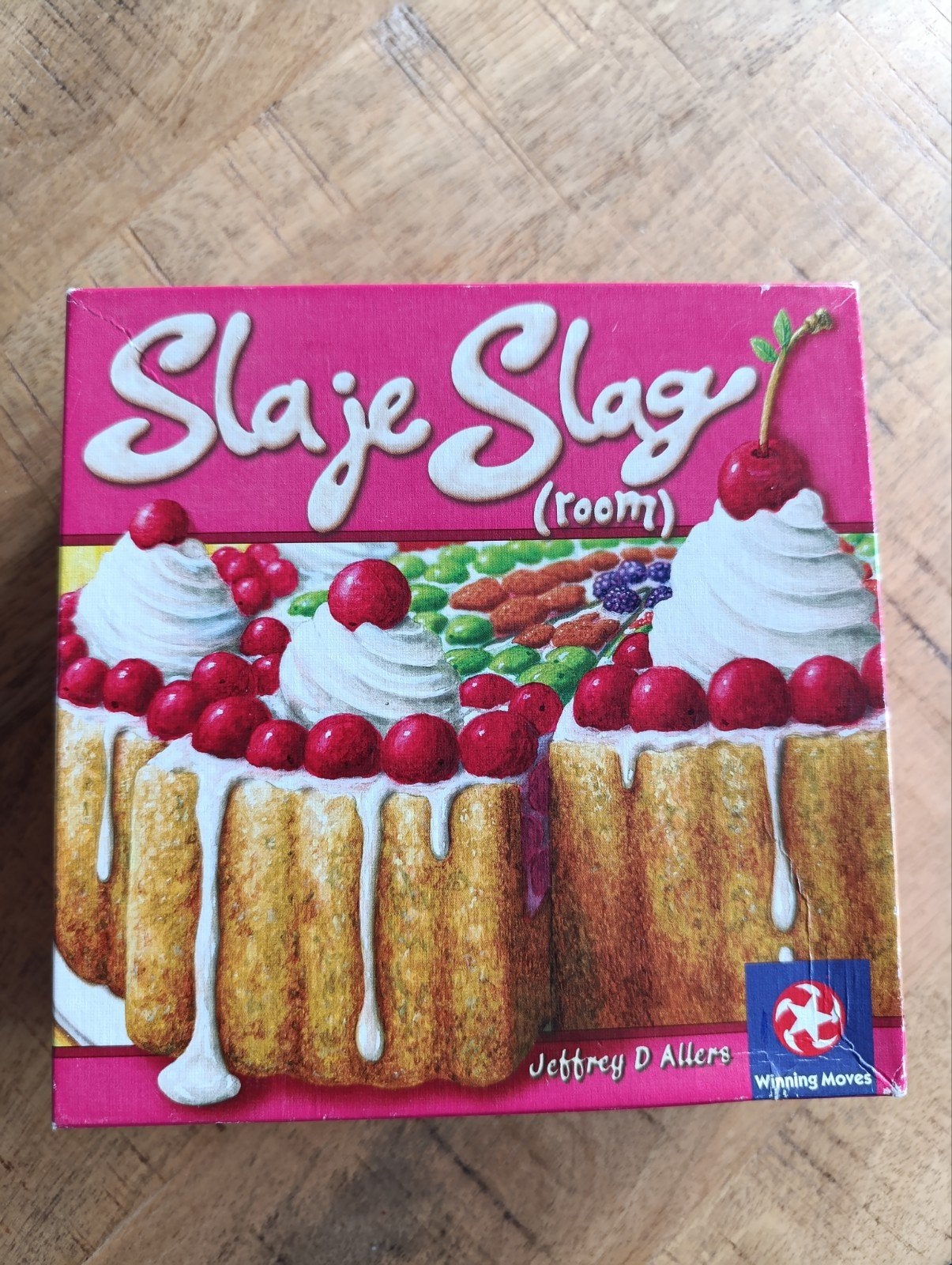 Sla je Slag (room) – compleet bordspel, Een of twee spelers, Ophalen of Verzenden, Zo goed als nieuw, Winning Moves
