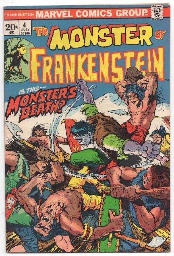 Frankenstein (1973 Marvel) Various issues, Boeken, Meerdere comics, Ophalen of Verzenden, Gelezen, Amerika