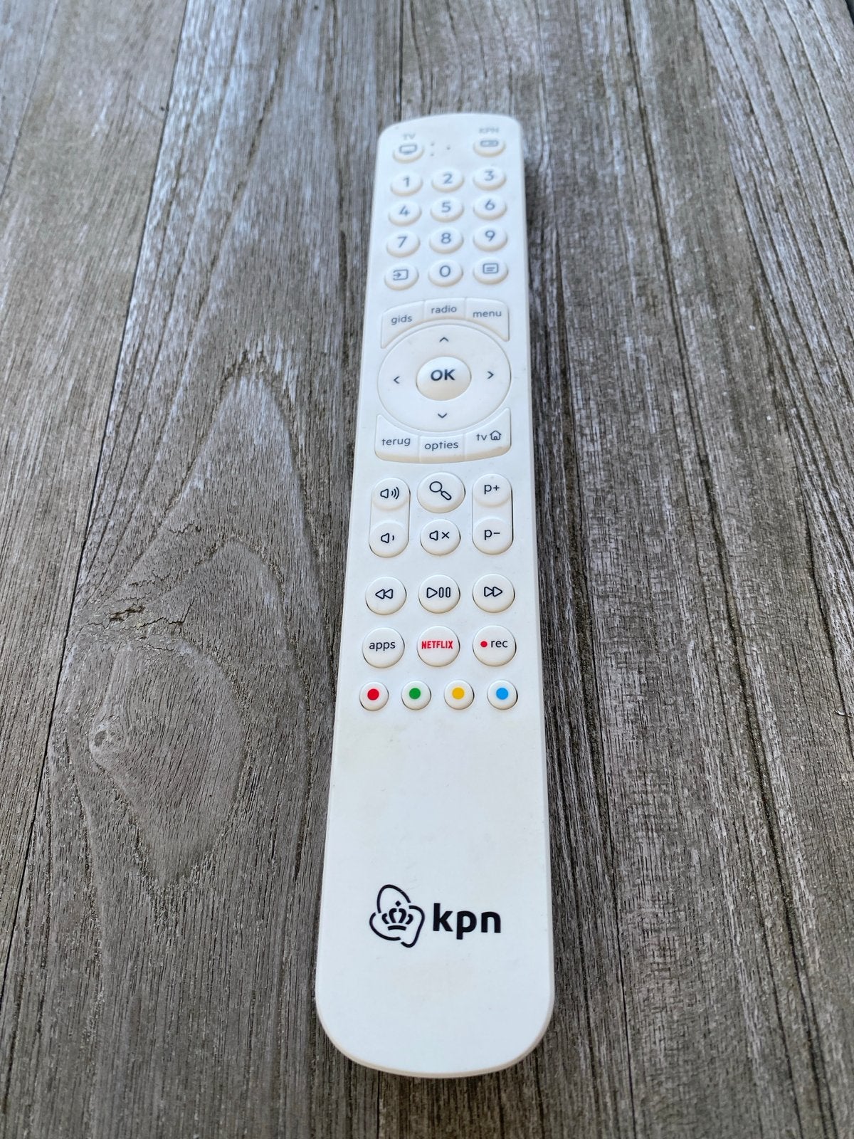 KPN Afstandsbediening voor TV en Mediaspeler, Audio, Tv en Foto, Afstandsbedieningen, Ophalen of Verzenden, Zo goed als nieuw