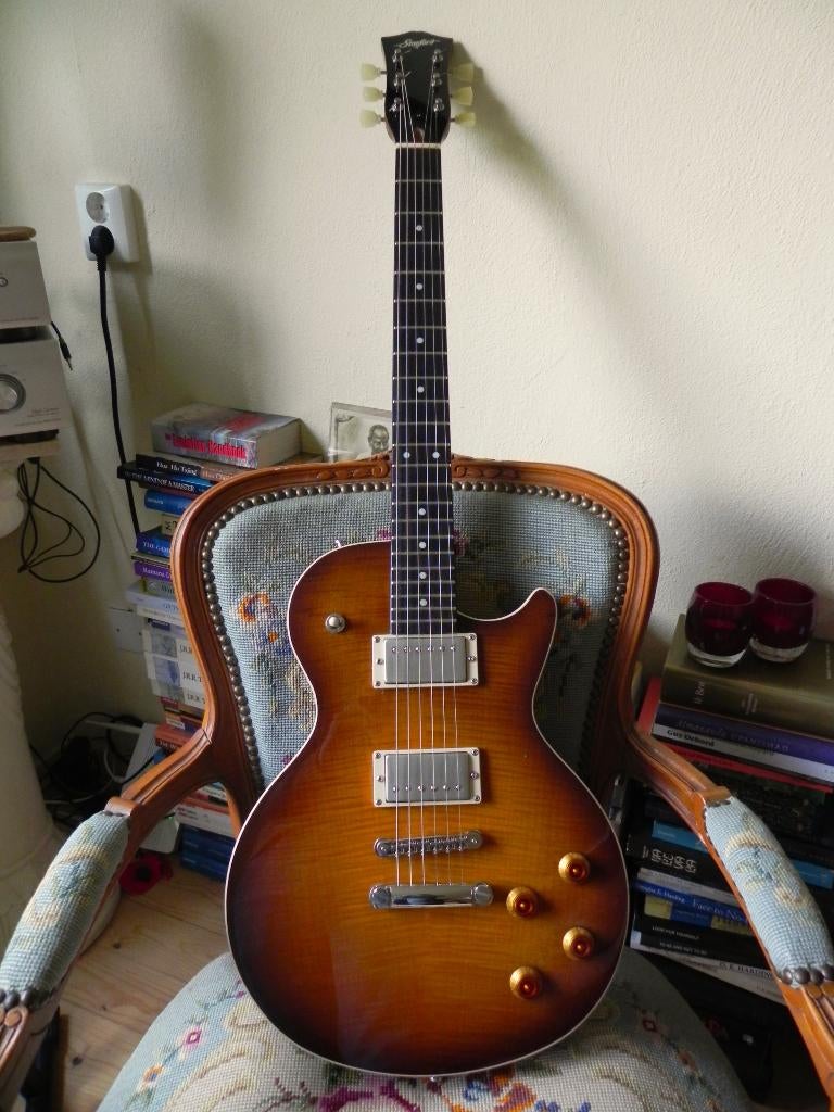 Stanford Marquee Classic Amber (2.6 kg Lightweight Les Paul), Ophalen of Verzenden, Gebruikt, Semi-solid body, Overige merken