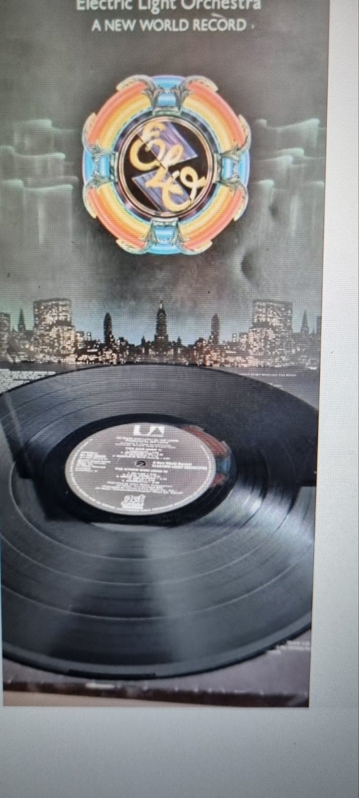 ELO - A New World Record LP (1976), Ophalen of Verzenden, Gebruikt, 12 inch, LP