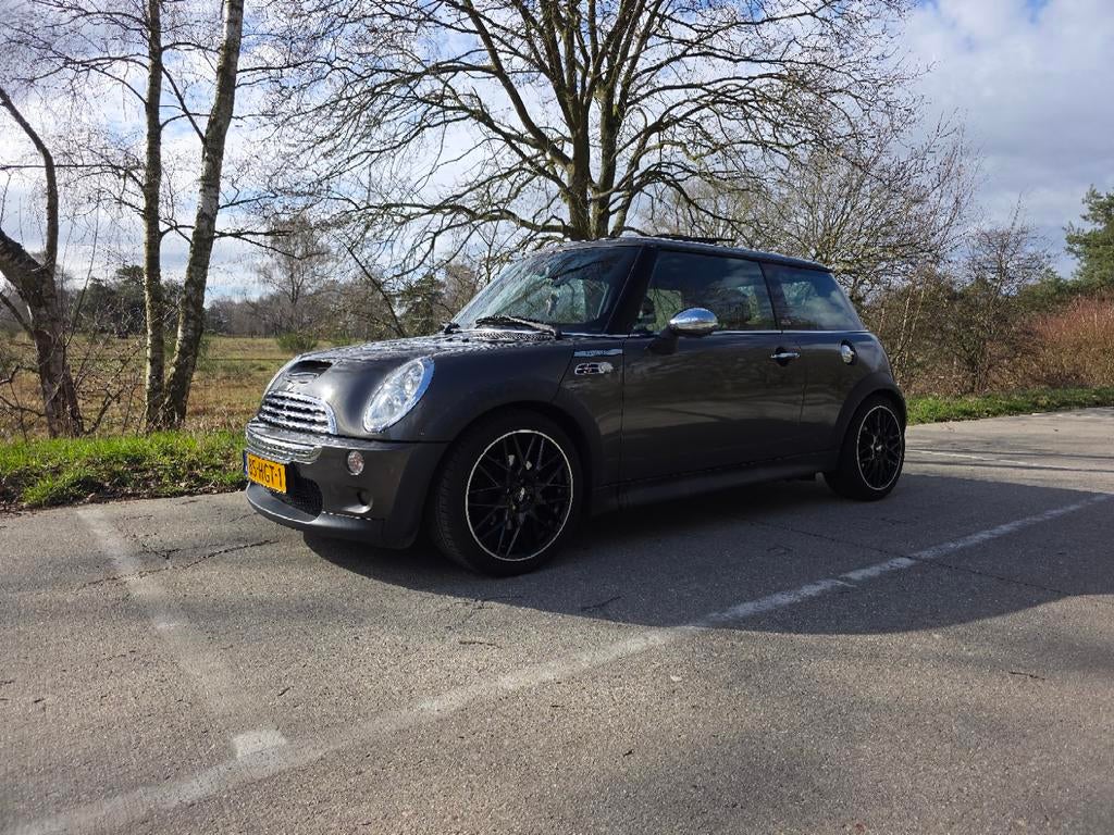 Mini 1.6 16V Cooper S Parklane AUT 2006 Grijs, Auto's, Mini, Zwart, 4 cilinders, 4 stoelen, Particulier