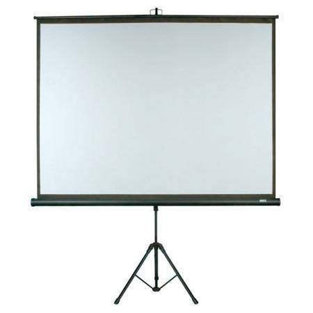 Projectie scherm 80 inch, tripod, opvouwbaar, beamerscherm, Audio, Tv en Foto, Projectieschermen, Ophalen, Handmatig, Zo goed als nieuw
