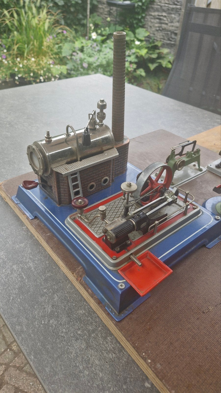 Wilesco D10 Stoommachine met accessoires, Hobby en Vrije tijd, Gebruikt, 1:32 tot 1:50, Overige typen, Ophalen
