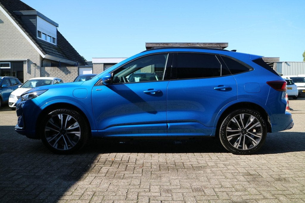 Ford Kuga 2.5 PHEV ST-Line X | Navi | Pano | Nieuw! |, Gebruikt, Blauw, Plug-in hybride, Bedrijf