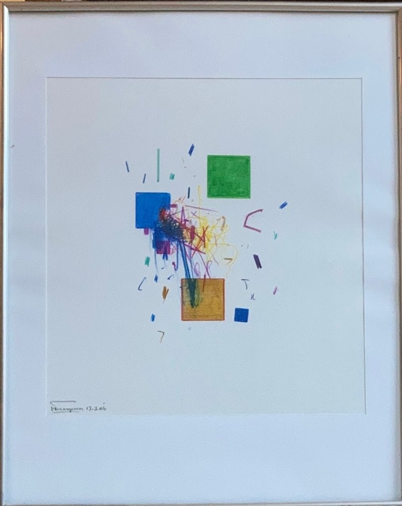 Herman van Tongeren: Chaos, 2000 tot heden, Overige technieken, Ophalen of Verzenden, 34 cm