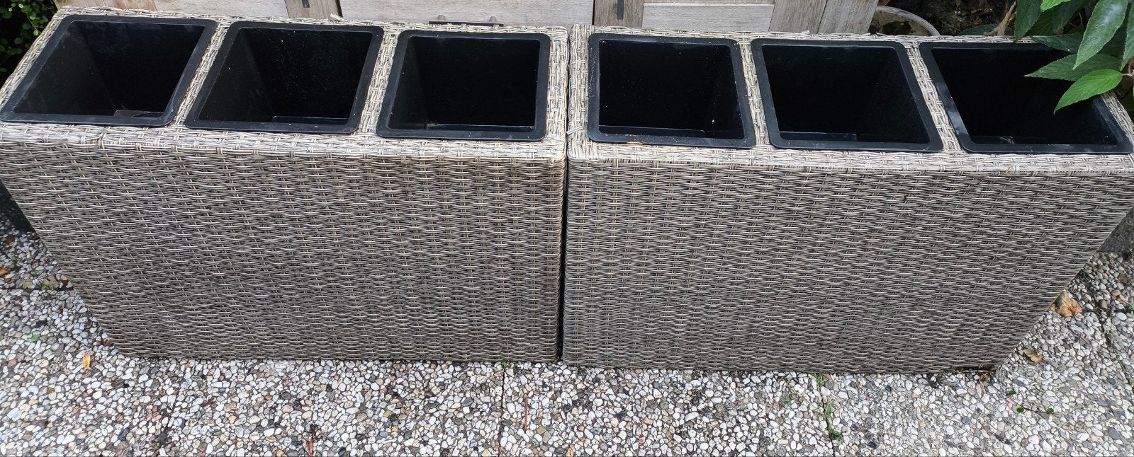 2 Plantenbakken, Tuin en Terras, Bloembakken en Plantenbakken, Ophalen, Gebruikt, Kunststof